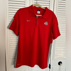 Ohio State Buckeyes Nike Golf Polo
